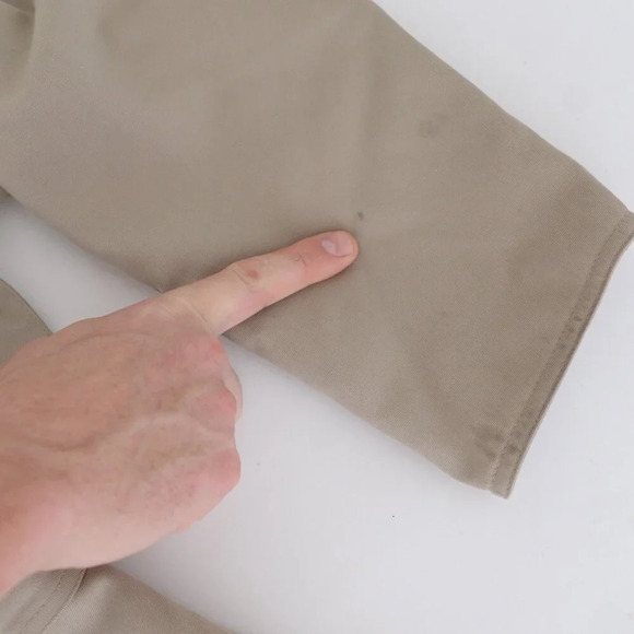 Vintage Laura Winston Beige Pleated Back Long Belted Trench Coat 12 - Picture 13 of 16